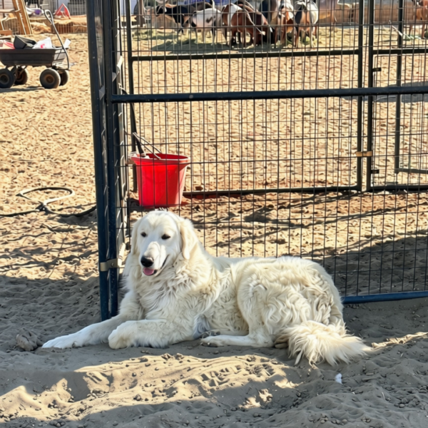 397882006 Gianna: Retired Maremma Female for a Quiet Chicken Farm